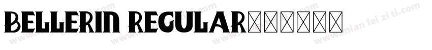 Bellerin Regular字体转换
